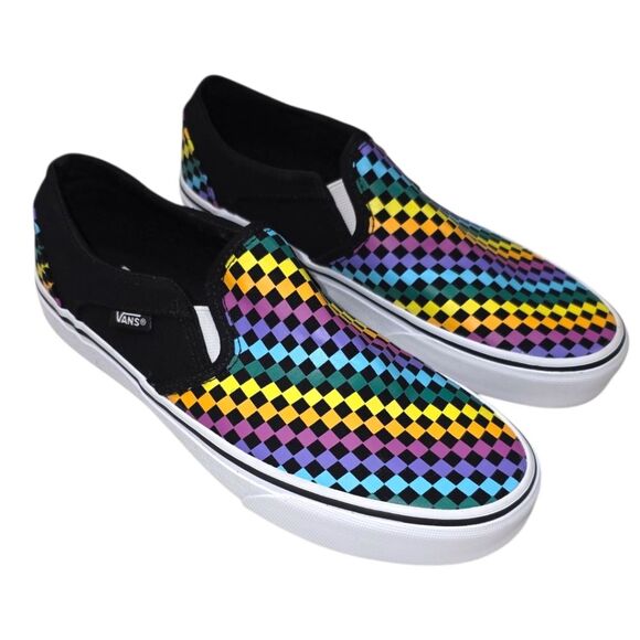 NWOB VANS ASHER SLIP ON SNEAKERS - Picture 1 of 8